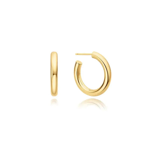 SC036-3M Butterfly Earrings in Gold Plated Silver