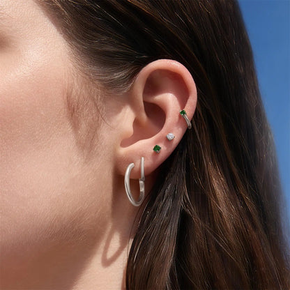 SC036-3M Butterfly Earrings in Gold Plated Silver