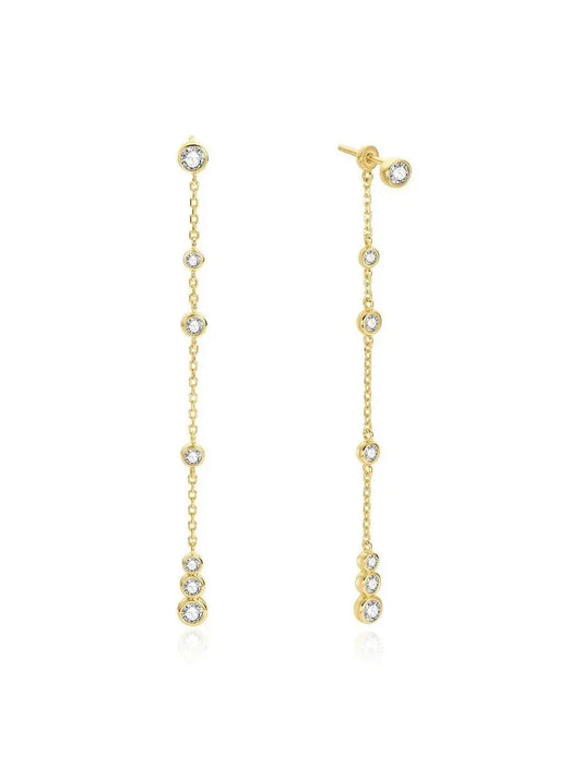 SC036-3M Butterfly Earrings in Gold Plated Silver
