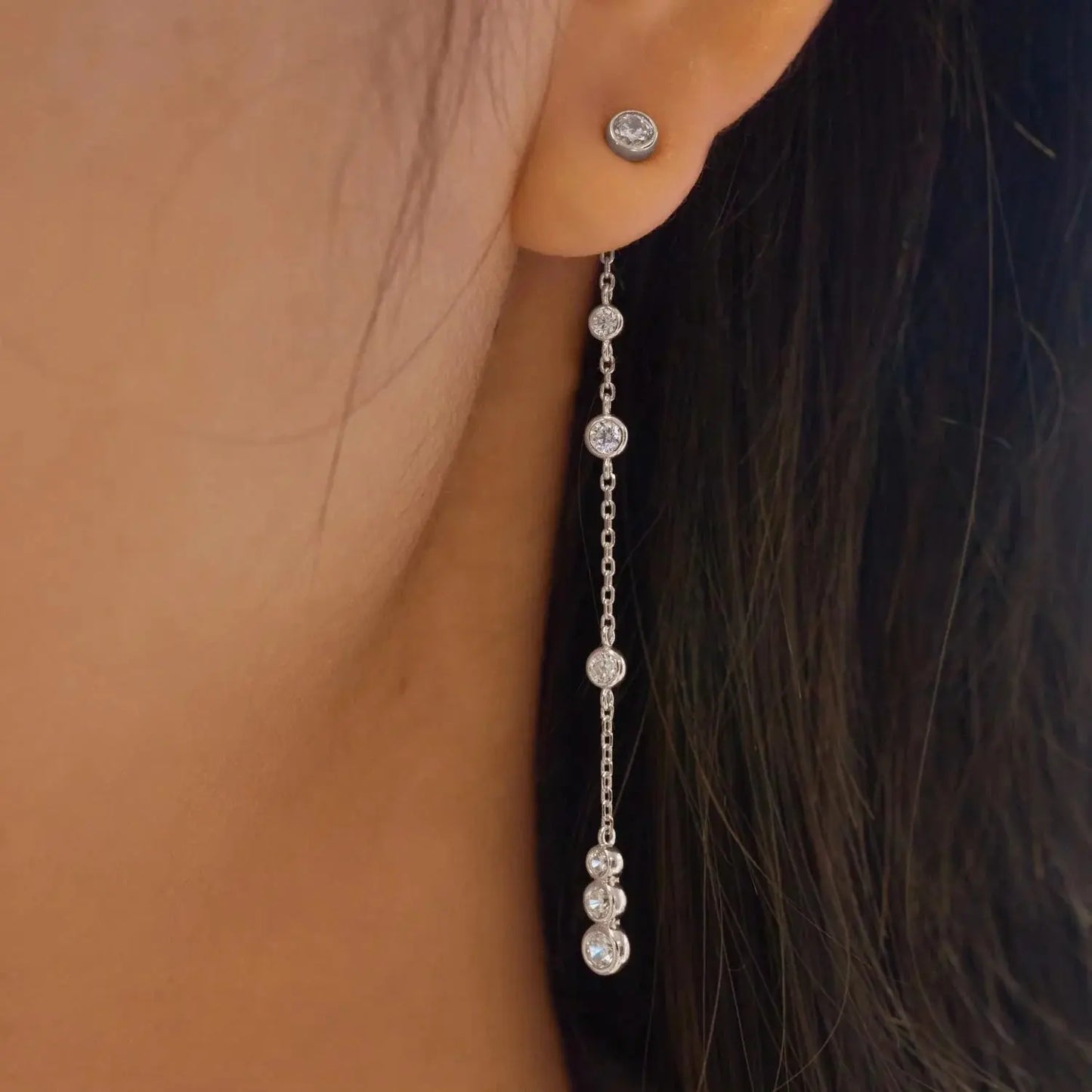 SC036-3M Butterfly Earrings in Gold Plated Silver