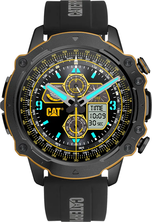 CATERPILLAR E116021100 Smartwatch Black Silicon Strap