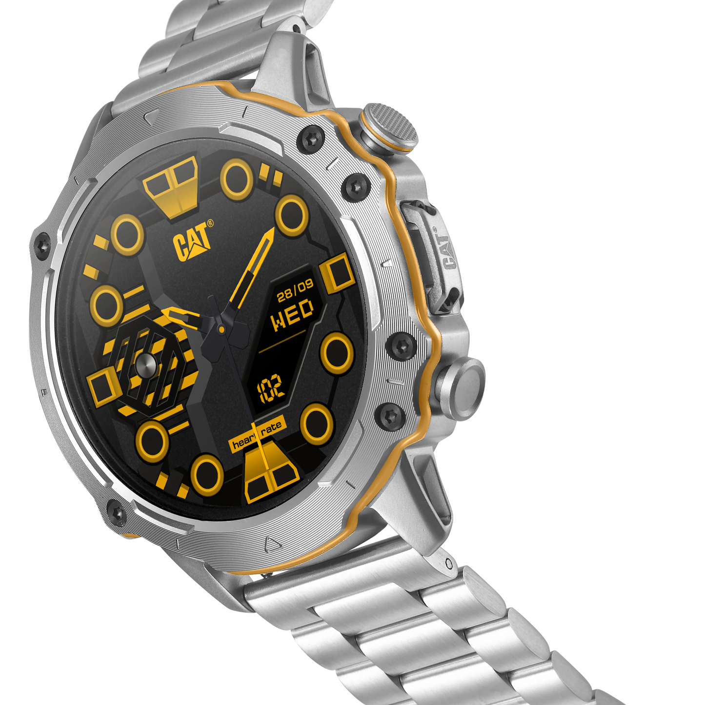 CATERPILLAR E114011100 Smartwatch Stainless Steel Bracelet