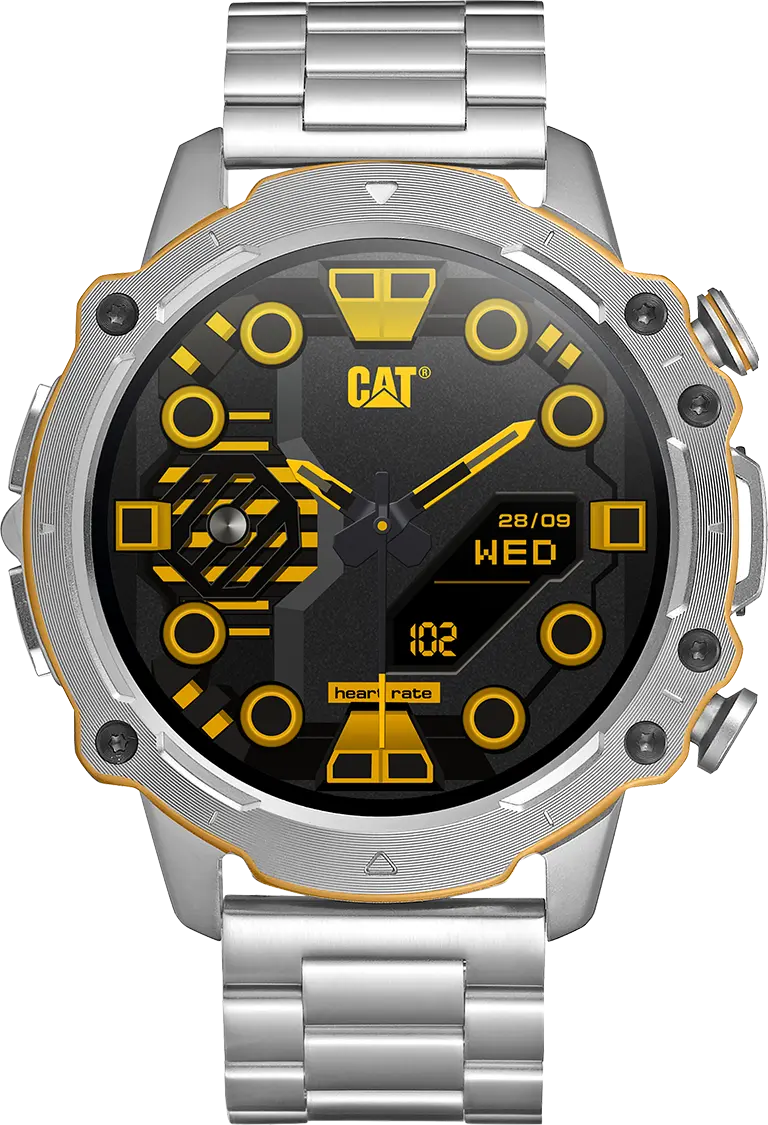 CATERPILLAR E114011100 Smartwatch Stainless Steel Bracelet