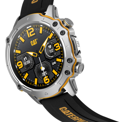 CATERPILLAR E114021100 Smartwatch Black Silicon Strap