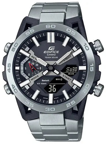 Casio ECB-2000D-1AEF Edifice Solar Stainless Steel Bracelet