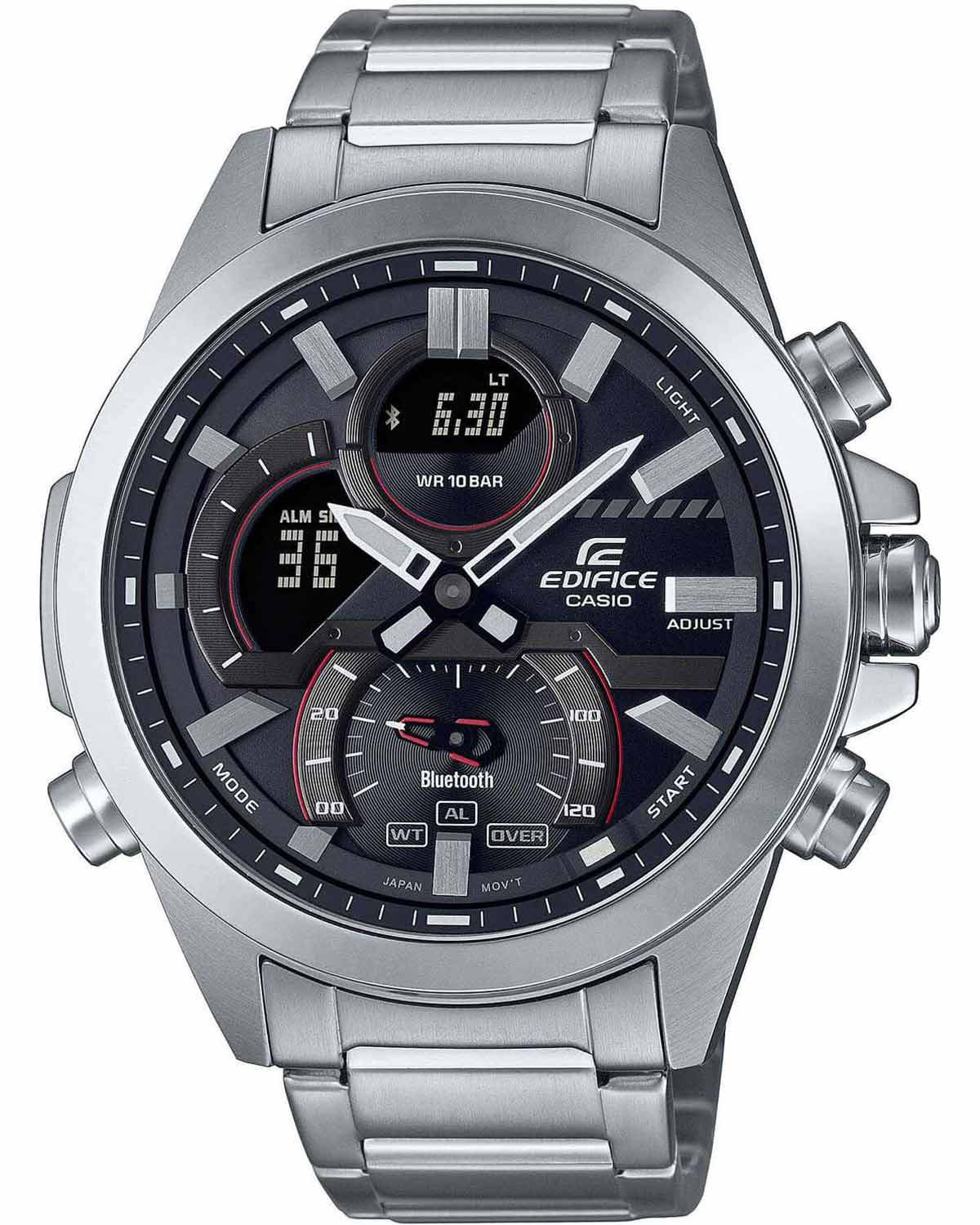 Casio ECB-30D-1AEF Edifice Chronograph Stainless Steel Bracelet