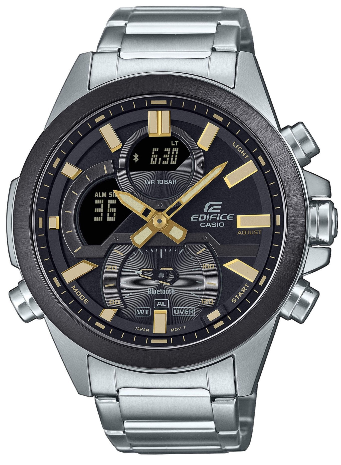 Casio ECB-30DB-1A9EF Edifice Bluetooth Stainless Steel Bracelet