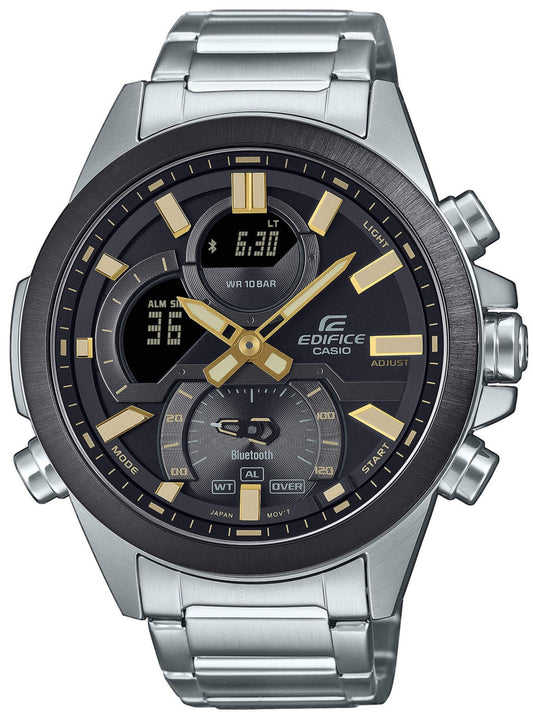 Casio ECB-30DB-1A9EF Edifice Bluetooth Stainless Steel Bracelet