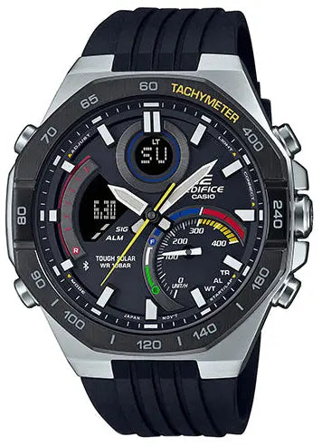 Casio ECB-950MP-1AEF Edifice Solar Black Rubber Strap