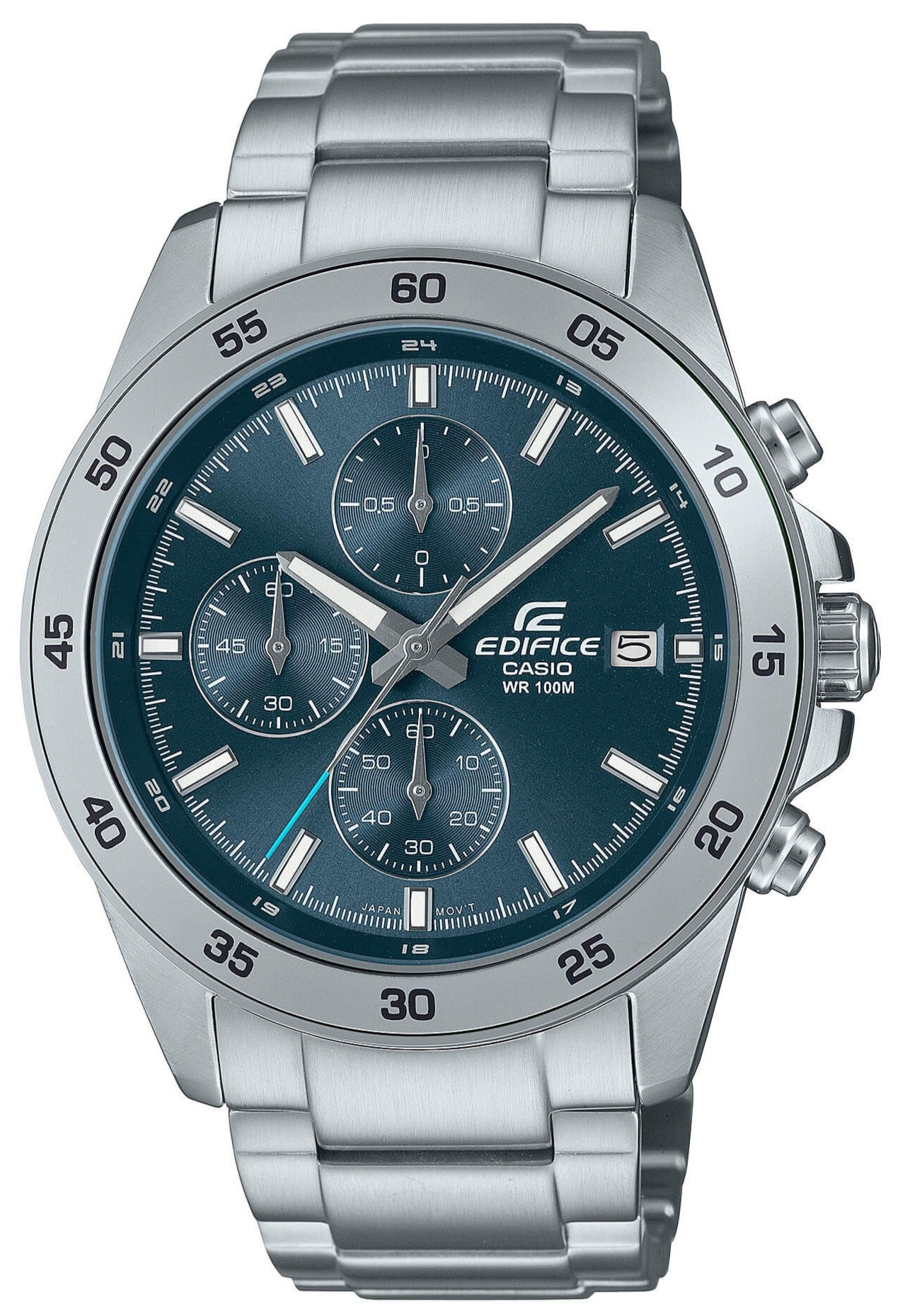 Casio EFR-526D-2AVUEF Edifice Silver Stainless Steel Bracelet