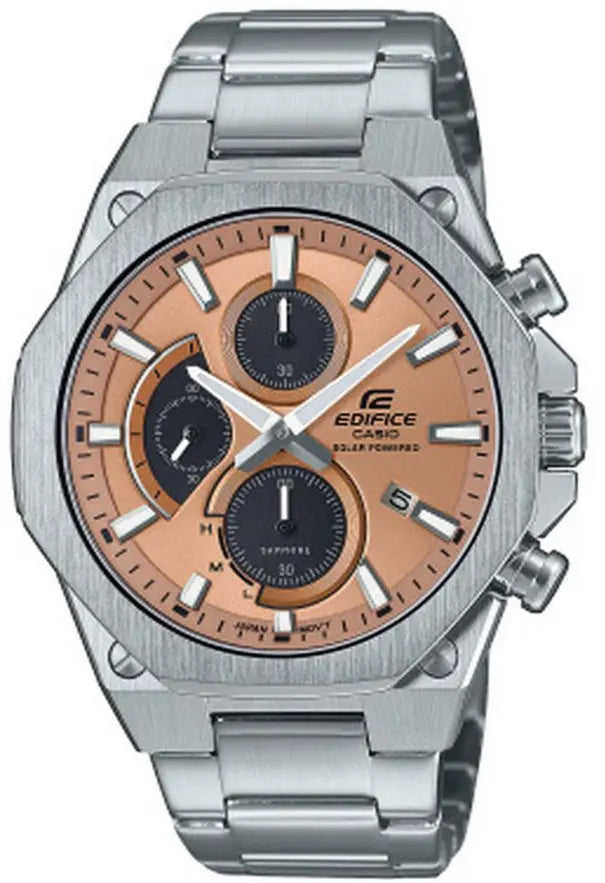 Casio EFS-S570D-5AUEF Edifice Solar Chronograph Stainless Steel Bracelet