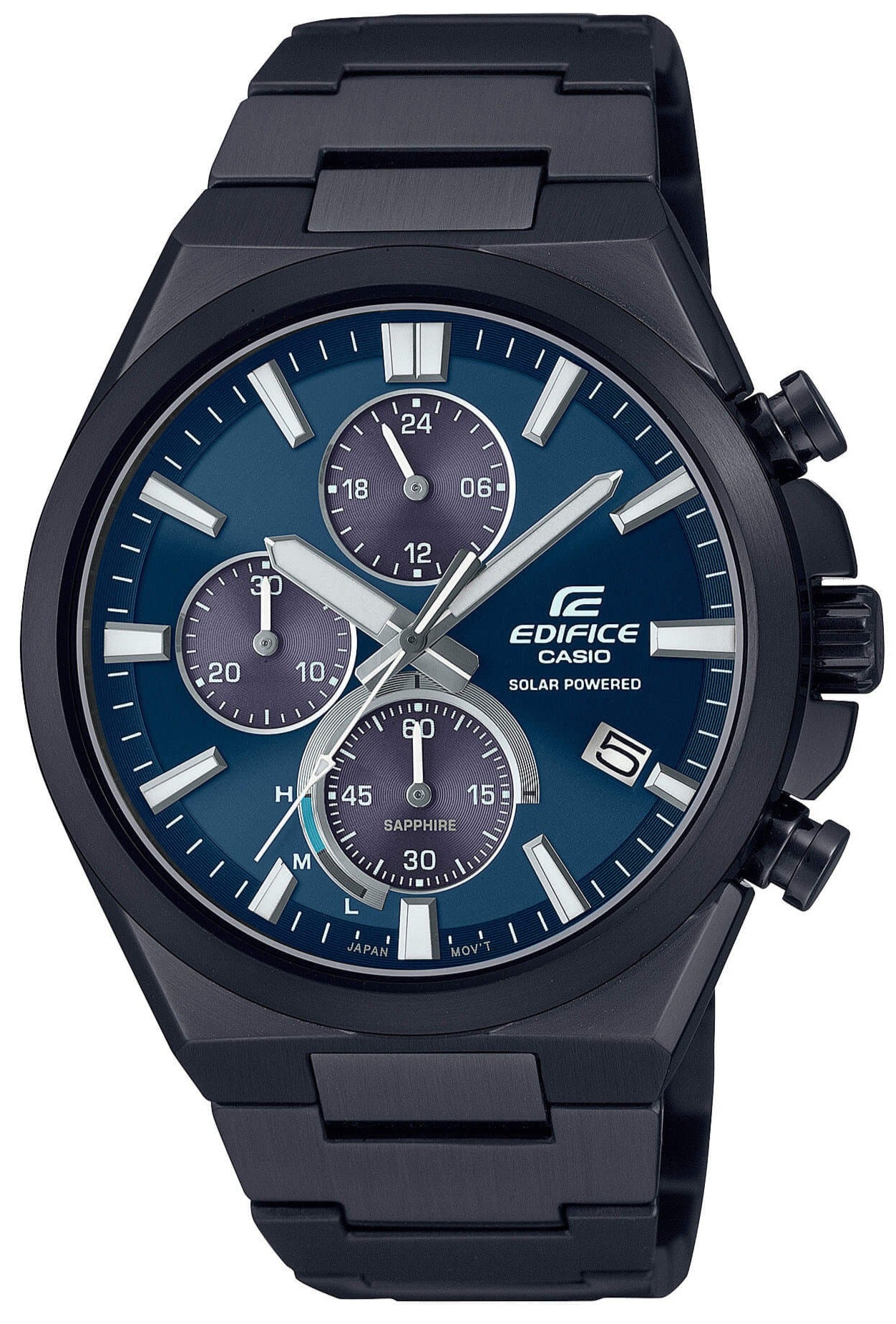 Casio EFS-S510D-1BVUEF Edifice Solar Sapphire Stainless Steel