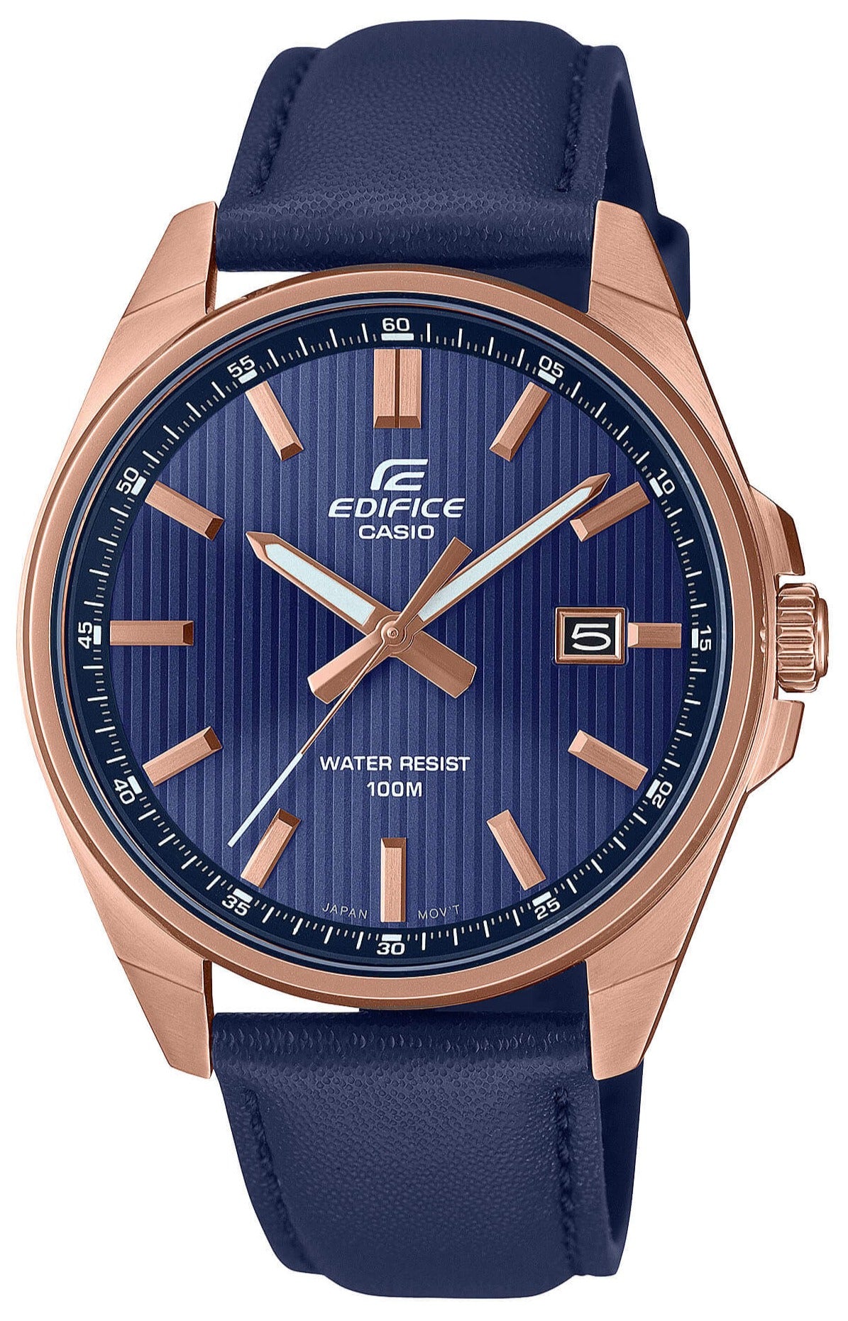 Casio EFV-150CL-2AVUEF Edifice Blue Leather Strap