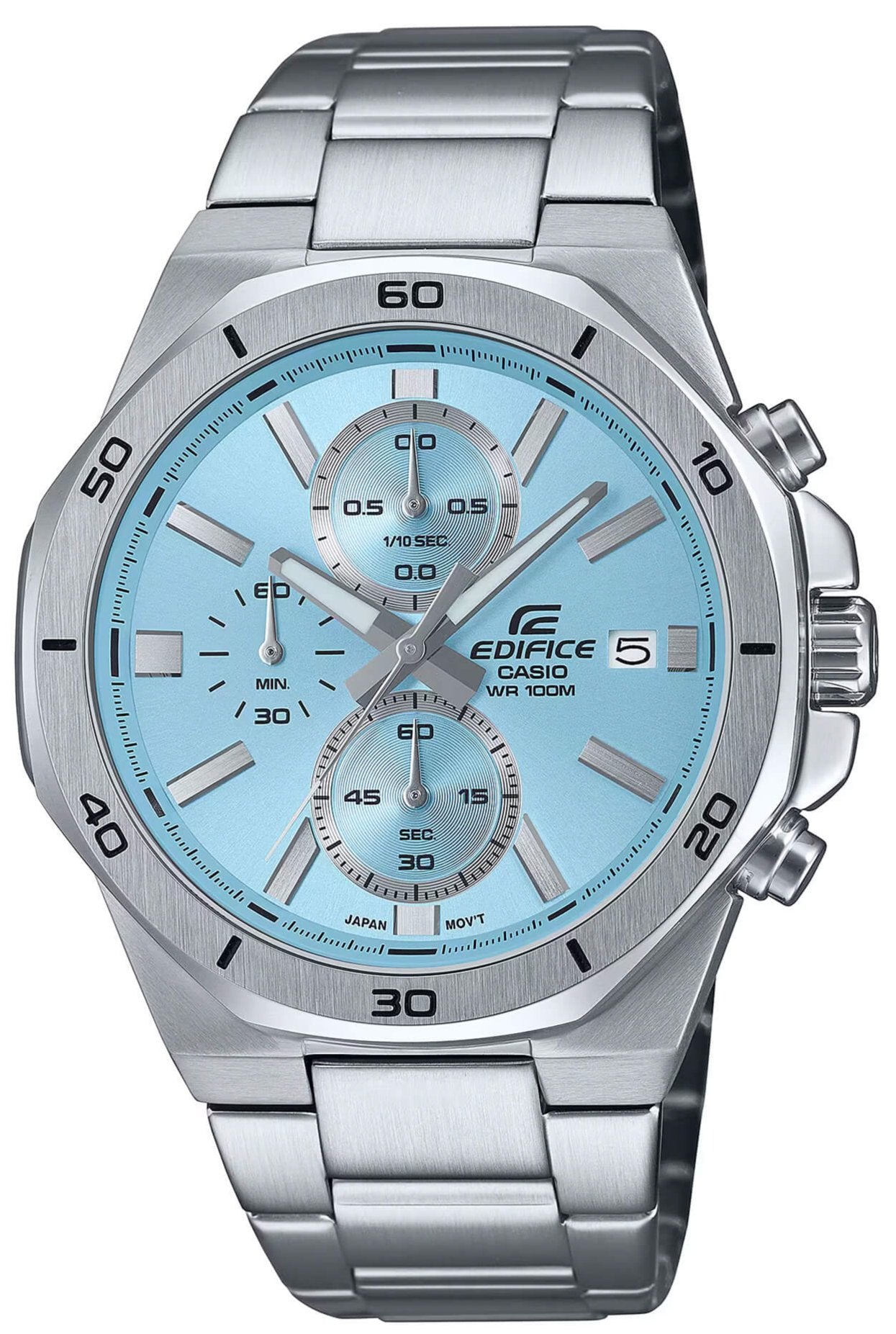 Casio EFV-640D-2BVUEF Edifice Chronograph Silver Stainless Steel Bracelet