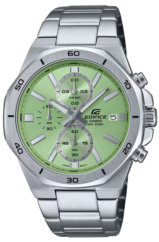 Casio EFV-640D-3AVUEF Edifice Chronograph Silver Stainless Steel Bracelet