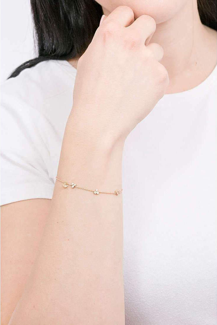 Emporio Armani EG3483221 Rose Gold Plated Silver Bracelet