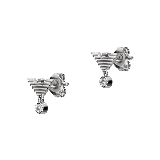 Emporio Armani EG3549040 Earrings In Platinum Plated Silver