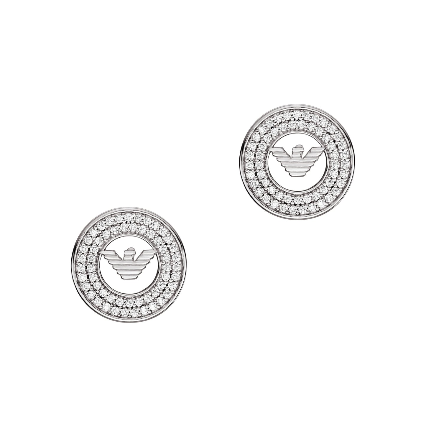 Emporio Armani EG3549040 Earrings In Platinum Plated Silver