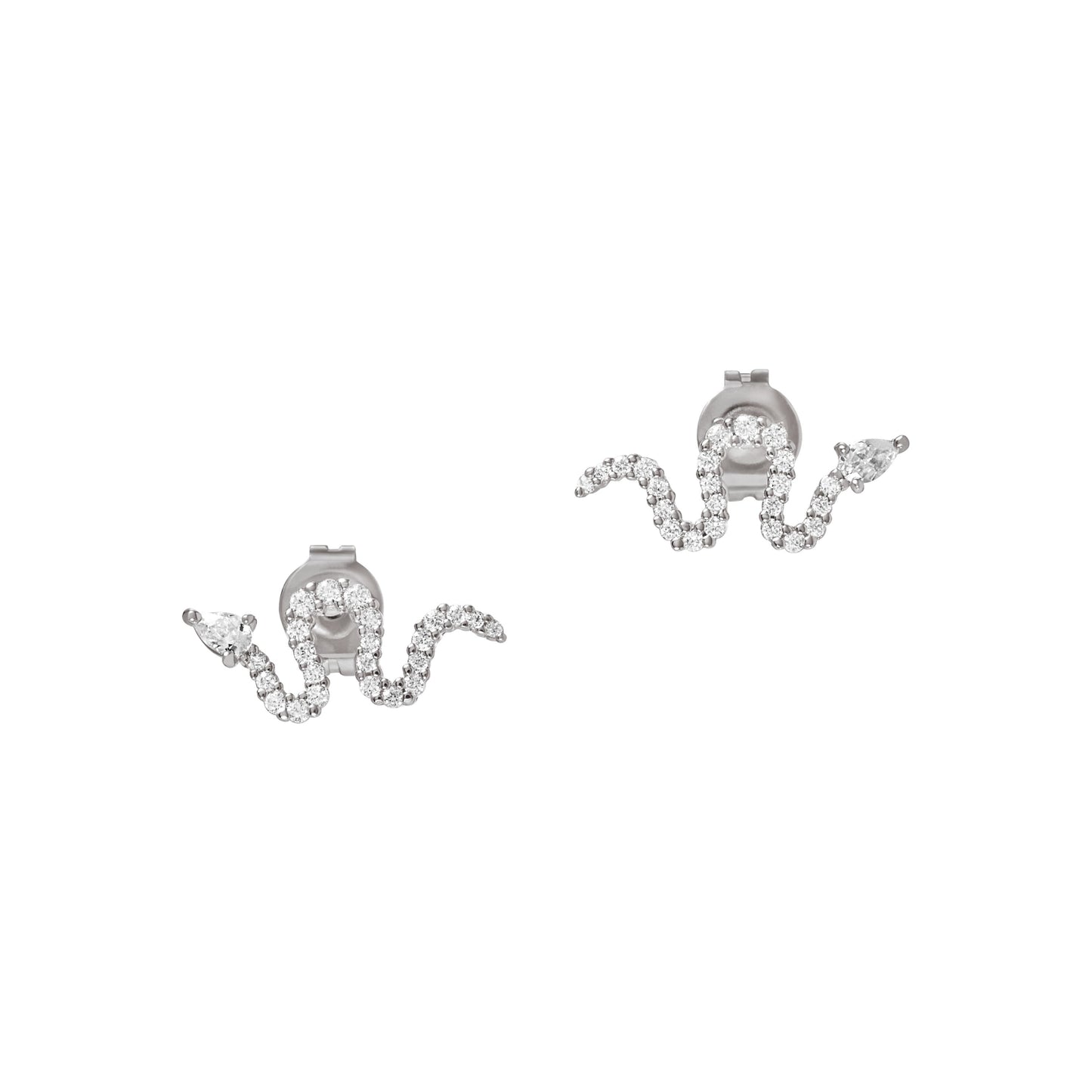 Emporio Armani EG3549040 Earrings In Platinum Plated Silver