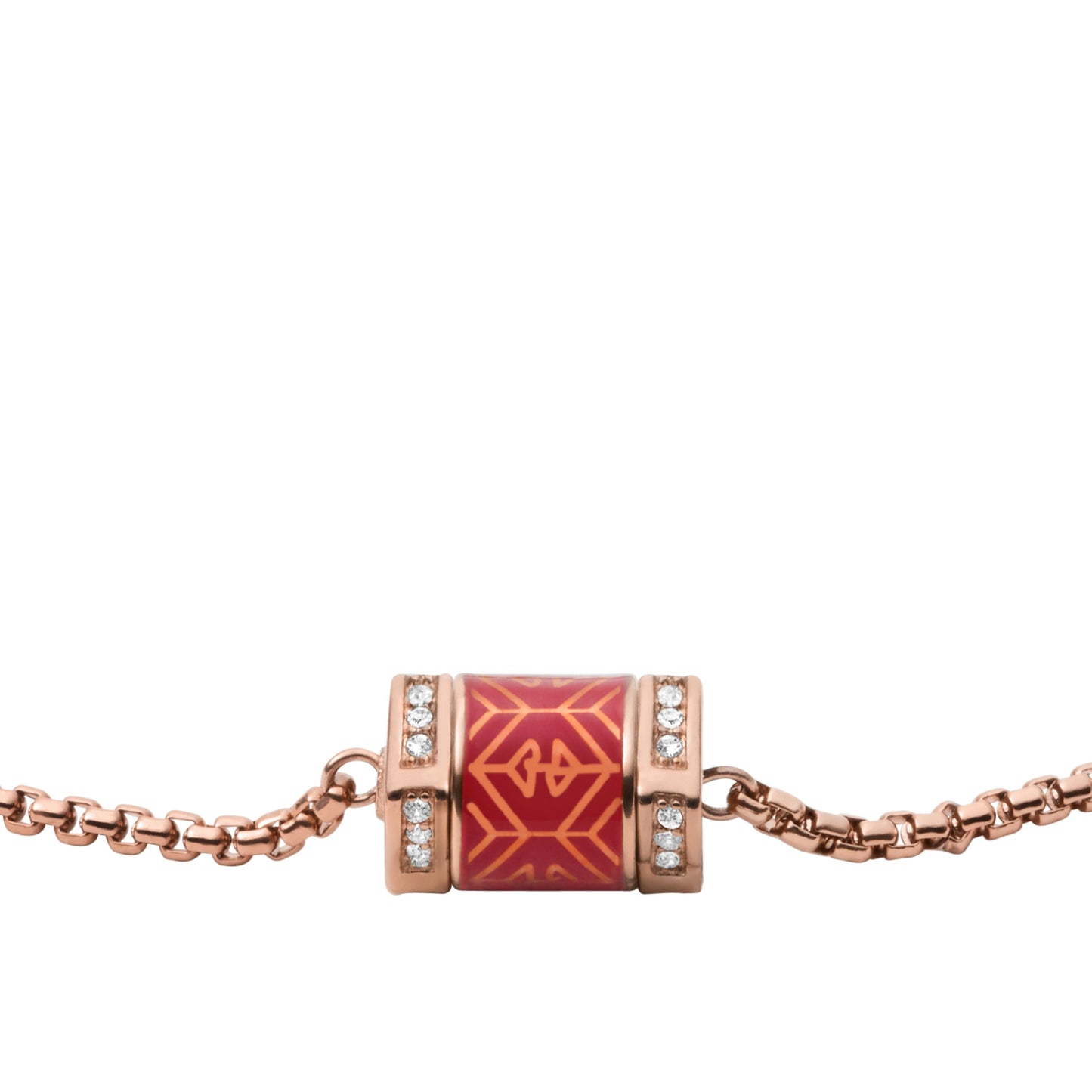 Emporio Armani EGS2951221 Rose Gold Plated Steel Bracelet