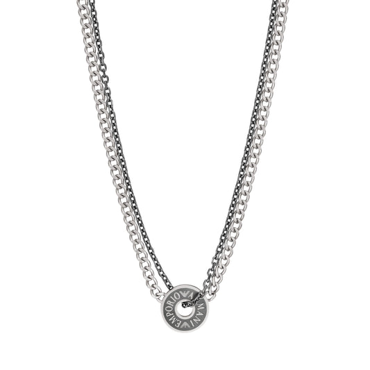 Emporio Armani EGS1601040 Men's Stainless Steel Necklace