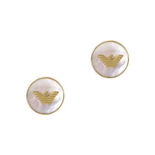 Emporio Armani EGS2572221 Rose Gold Plated Steel Earrings