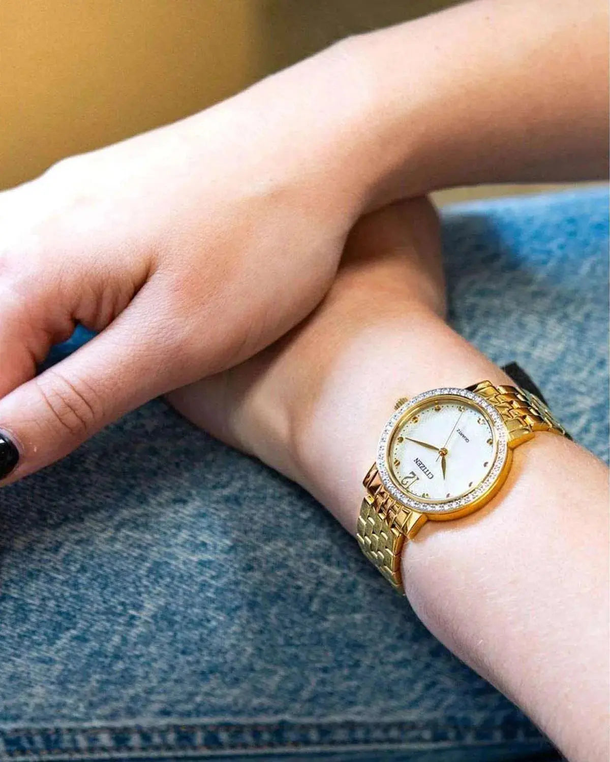 Citizen EL3102-50D Gold Stainless Steel Bracelet