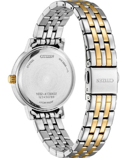Citizen EL3106-59D Two Tone Stainless Steel Bracelet