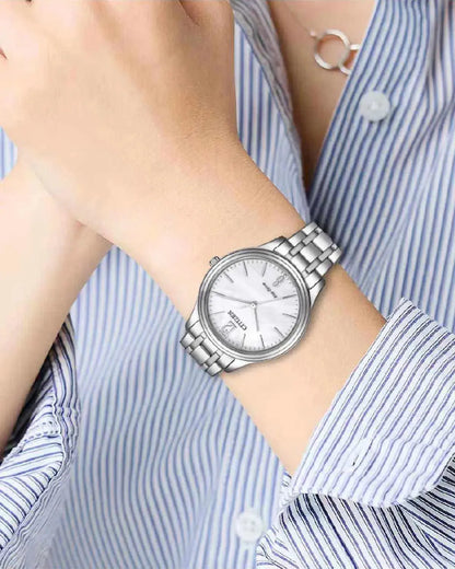 Citizen EM0411-71A Eco-Drive Stainless Steel Bracelet