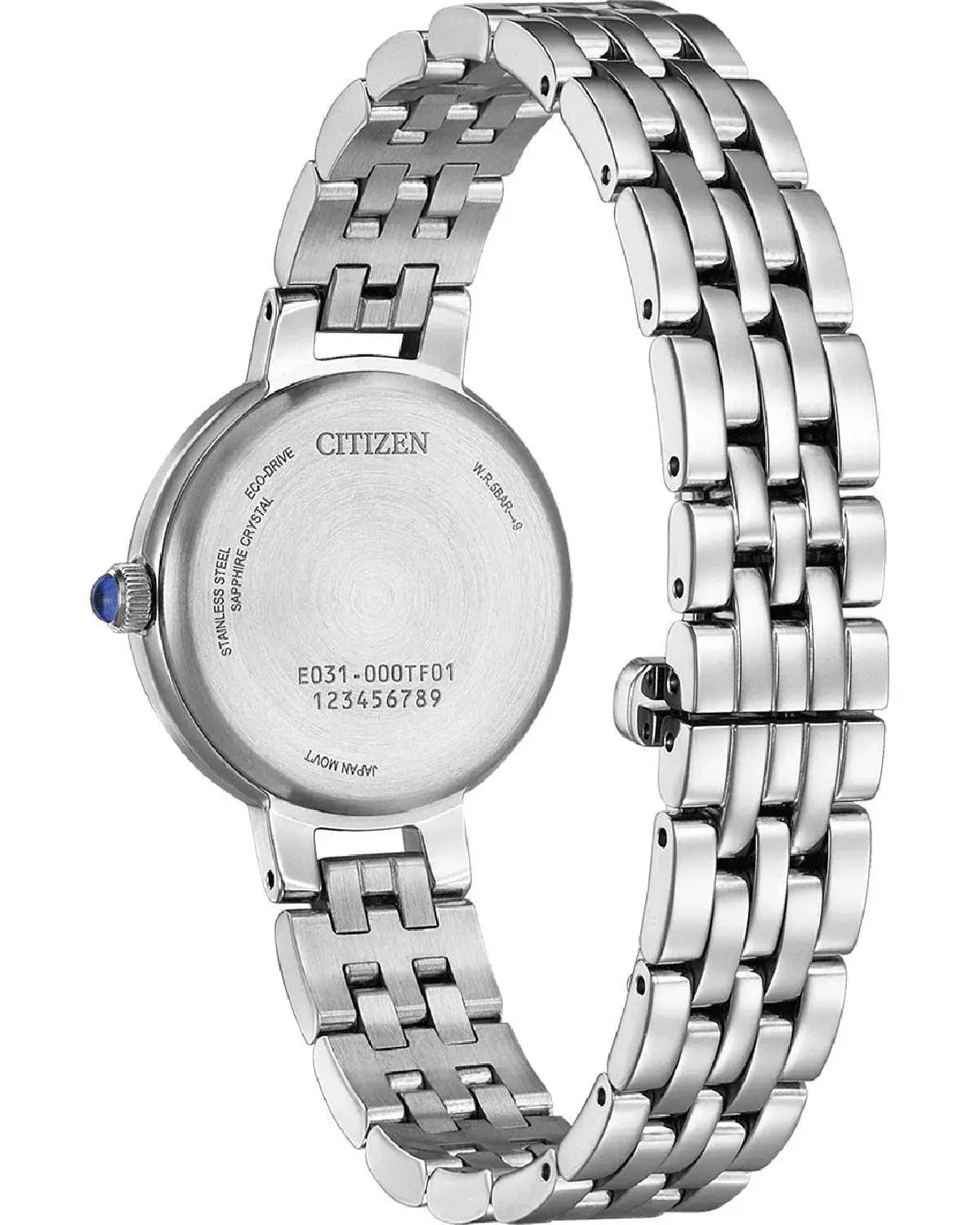 Citizen EM0990-81E Eco-Drive Silver Stainless Steel Bracelet