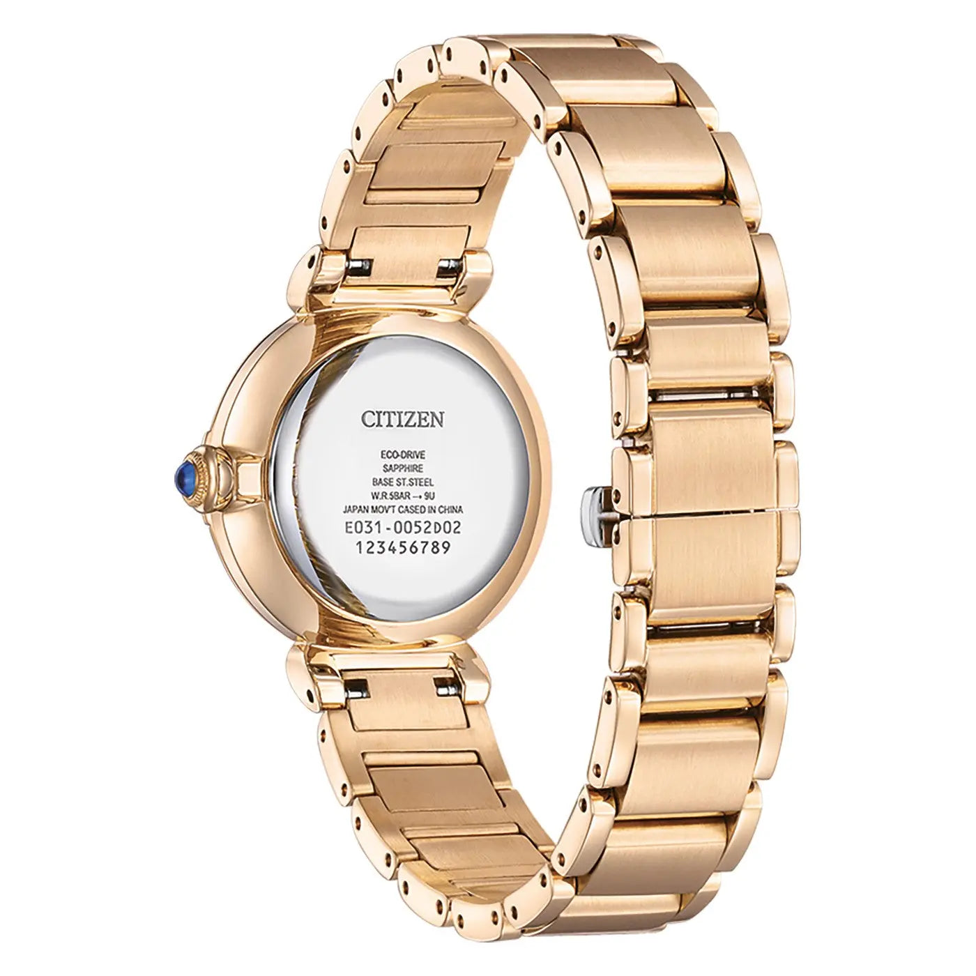 Citizen EM1063-89D Eco-Drive Gold Stainless Steel Bracelet