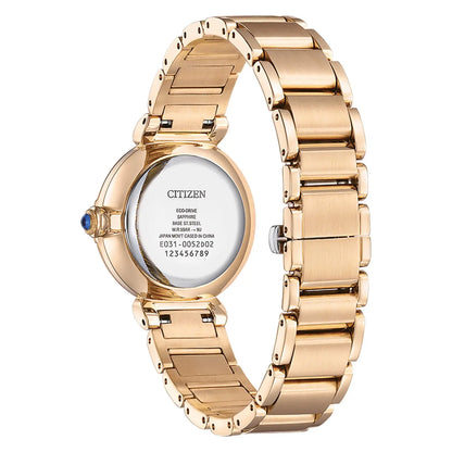 Citizen EM1063-89D Eco-Drive Gold Stainless Steel Bracelet