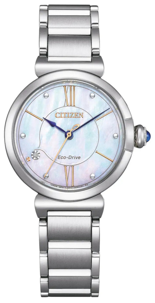 Citizen EM1070-83D Eco-Drive Silver Stainless Steel Bracelet