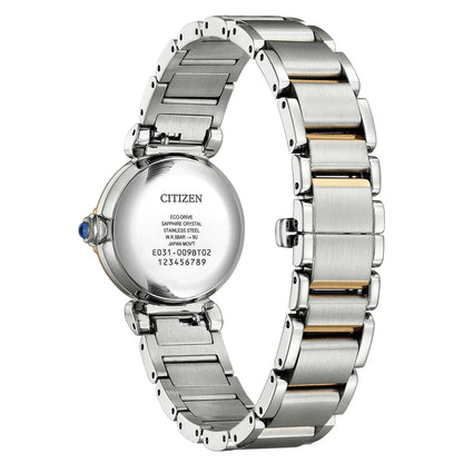 Citizen EM1136-87D Eco-Drive Two Tone Stainless Steel Bracelet