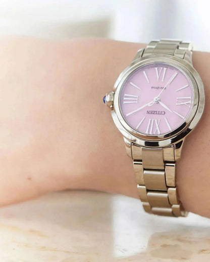 Citizen EM1160-58X Eco-Drive Silver Stainless Steel Bracelet
