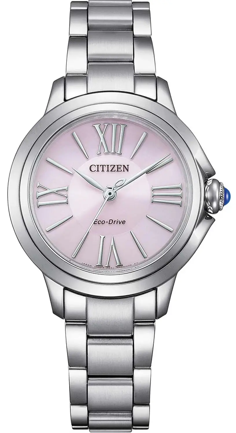 Citizen EM1160-58X Eco-Drive Silver Stainless Steel Bracelet