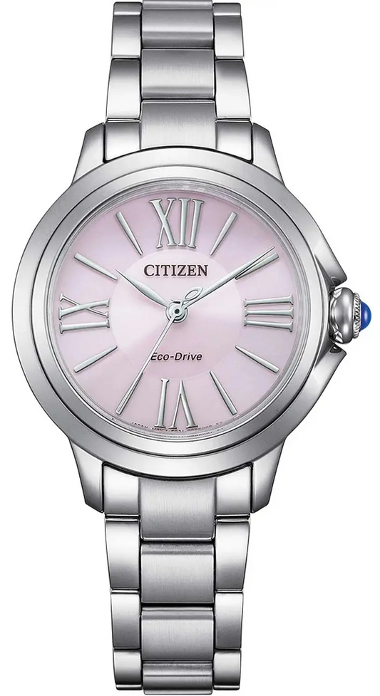 Citizen EM1160-58X Eco-Drive Silver Stainless Steel Bracelet