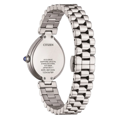 Citizen EM1201-52L Eco-Drive Silver Stainless Steel Bracelet