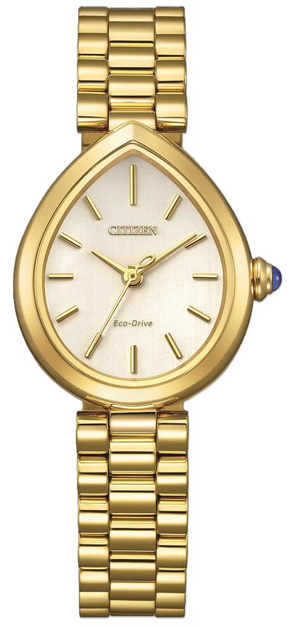 Citizen EM1208-53A Eco-Drive Gold Stainless Steel Bracelet