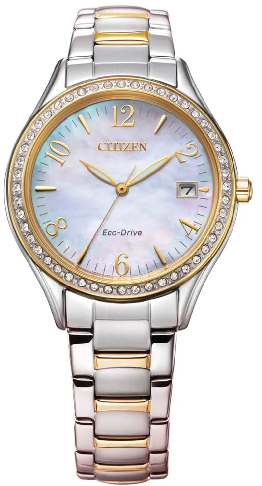 Citizen EO1184-81D Eco-Drive Two Tone Stainless Steel Bracelet