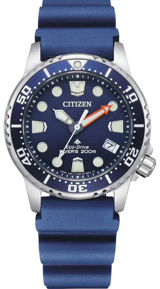 Citizen EO2021-05L Promaster Eco-Drive Divers Blue Rubber Strap