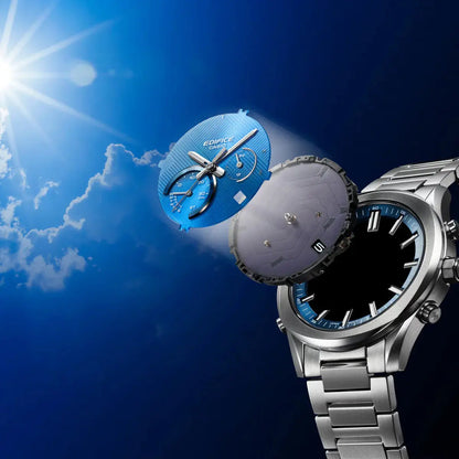 Casio EQB-1300D-2AEF Edifice Bluetooth Stainless Steel Bracelet