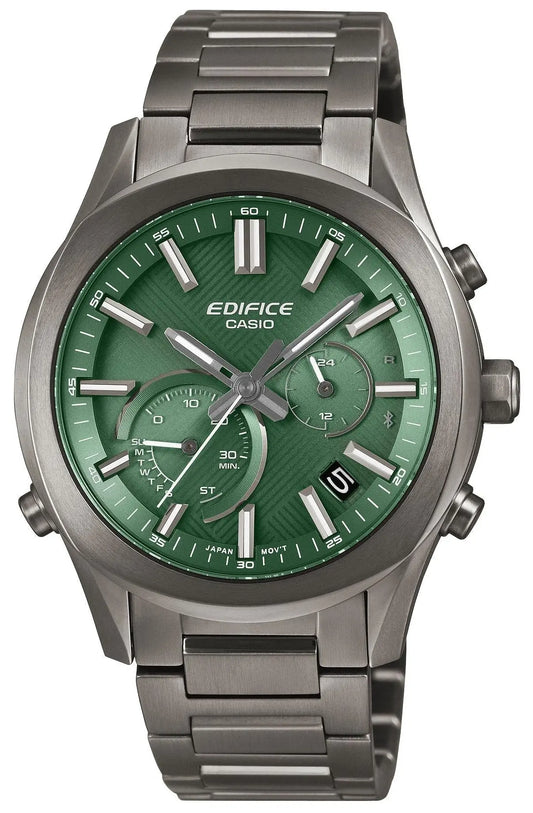 Casio EQB-1300DC-3AEF Edifice Bluetooth Grey Stainless Steel Bracelet