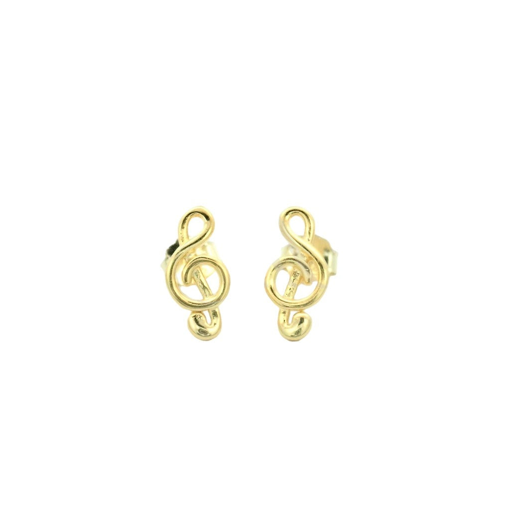 ES1800G Butterfly Earrings in Gold Plated Silver