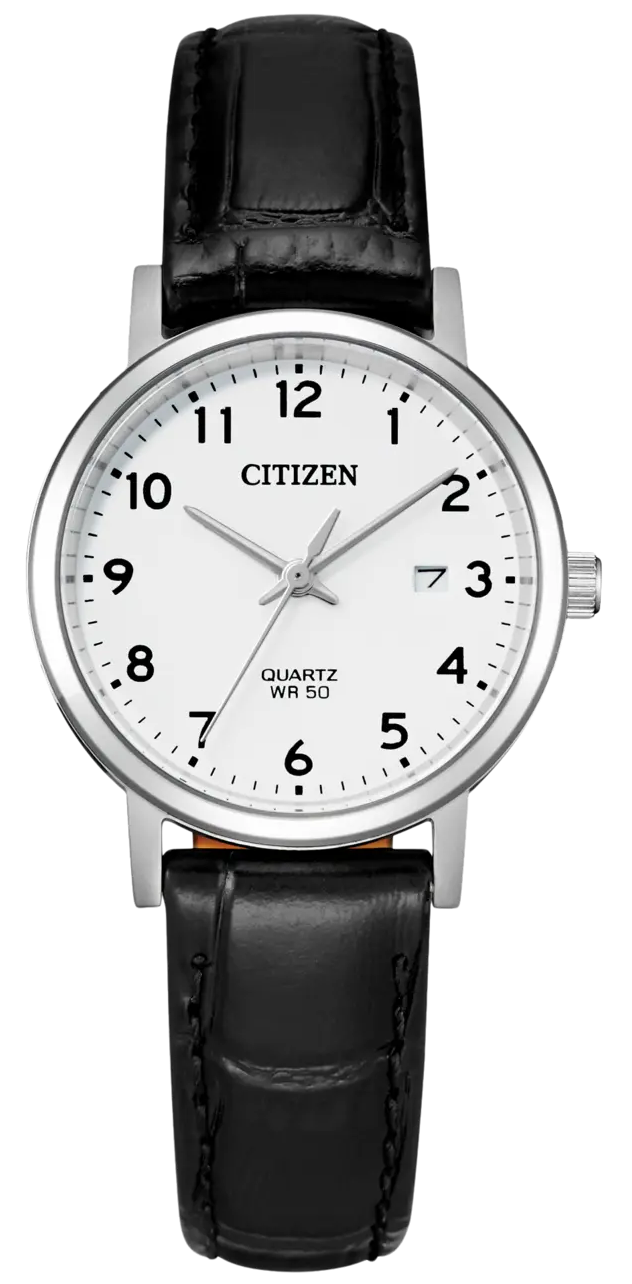 Citizen EU6090-03A Black Leather Strap