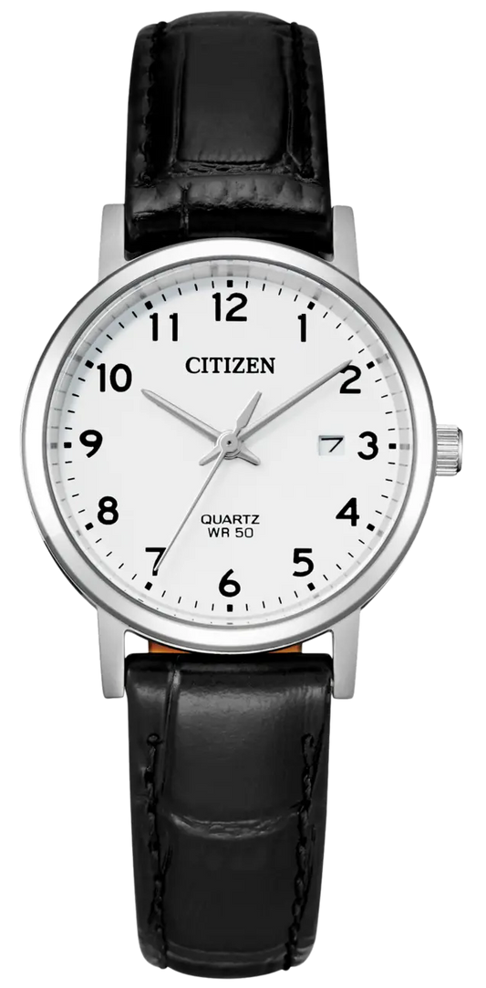 Citizen EU6090-03A Black Leather Strap