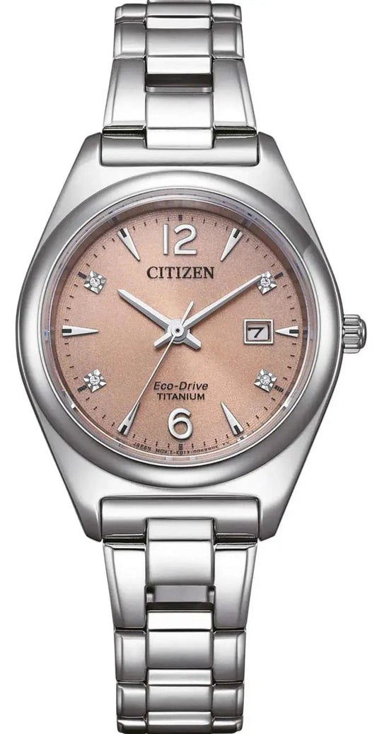 Citizen EW2601-81Z Eco-Drive Titanium Bracelet