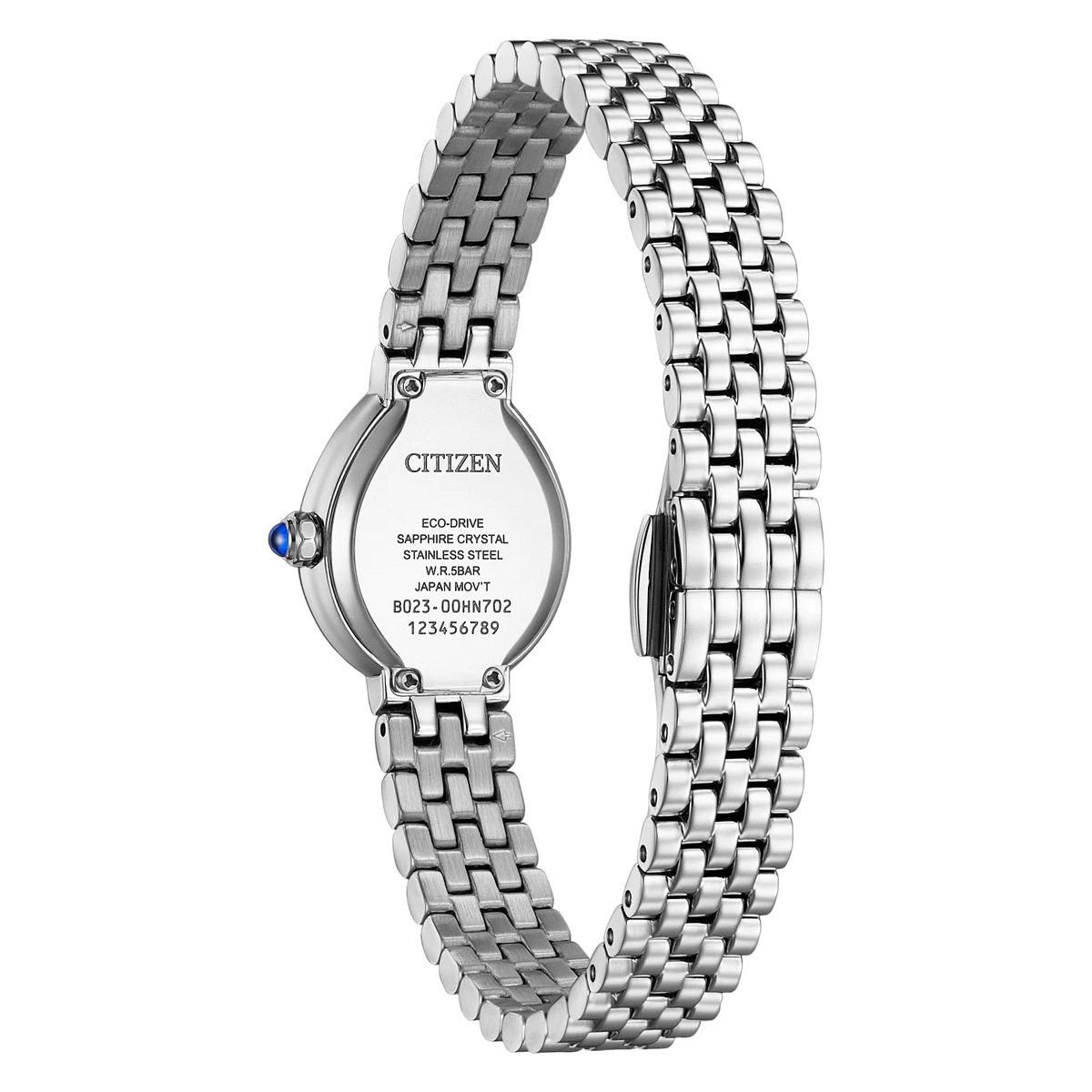 Citizen EX1550-54A Eco-Drive Silver Stainless Steel Bracelet