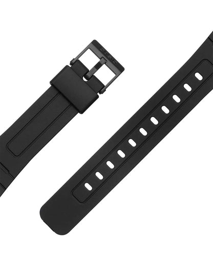 Casio F-B100W-1AEF Bluetooth Black Rubber Strap
