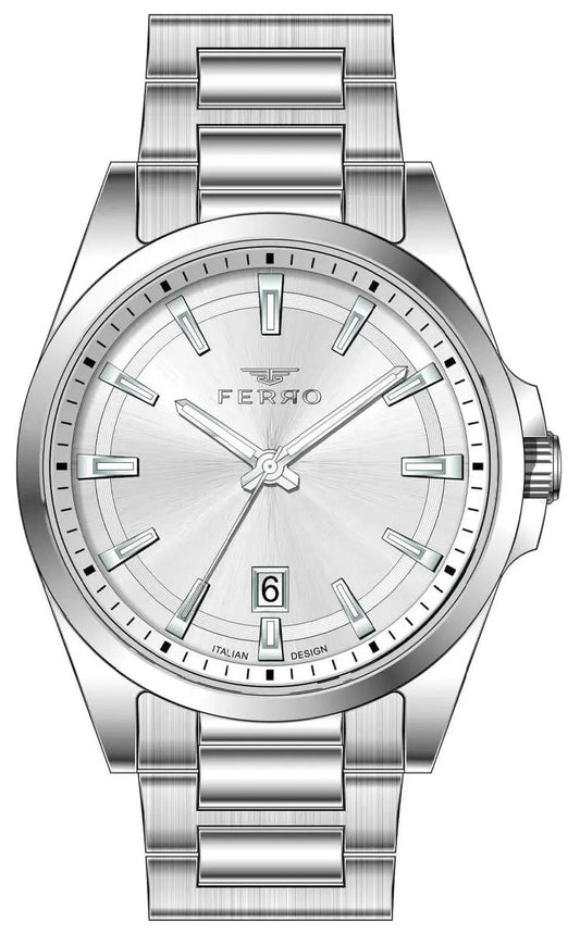 Ferro F11778AWT-A Silver Stainless Steel Bracelet